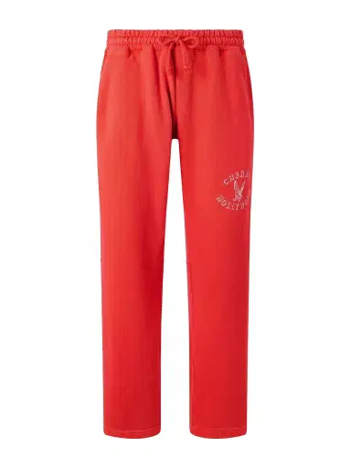 Cherry Los Angeles Hollywood Straight-Leg Logo-Print Cotton-Jersey Sweatpants - Men | Thumbnail 1 Cherry Los Angeles Hollywood Straight-Leg Logo-Print Cotton-Jersey Sweatpants - Men | Thumbnail 1