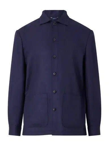 Thom Sweeney Wool Overshirt - Men | Thumbnail 1 Thom Sweeney Wool Overshirt - Men | Thumbnail 1