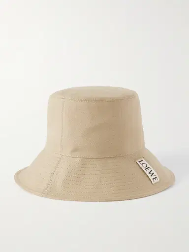 Loewe Paula’s Ibiza Logo-Appliquèd Cotton-Canvas Bucket Hat - Men | Thumbnail 4 Loewe Paula’s Ibiza Logo-Appliquèd Cotton-Canvas Bucket Hat - Men | Thumbnail 4