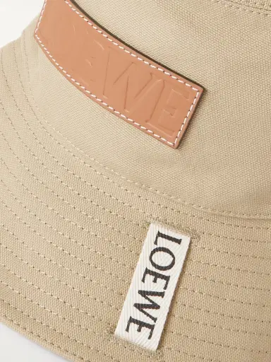 Loewe Paula’s Ibiza Logo-Appliquèd Cotton-Canvas Bucket Hat - Men | Thumbnail 5 Loewe Paula’s Ibiza Logo-Appliquèd Cotton-Canvas Bucket Hat - Men | Thumbnail 5