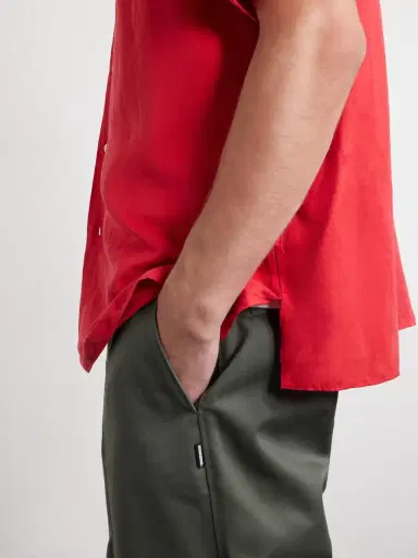 A.PRESSE Convertible-Collar Silk and Linen-Blend Shirt - Men | Thumbnail 6 A.PRESSE Convertible-Collar Silk and Linen-Blend Shirt - Men | Thumbnail 6
