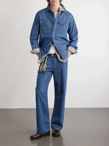 A.P.C. Denim Shirt - Men | Thumbnail 2 A.P.C. Denim Shirt - Men | Thumbnail 2