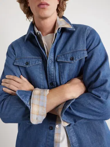 A.P.C. Denim Shirt - Men | Thumbnail 5 A.P.C. Denim Shirt - Men | Thumbnail 5