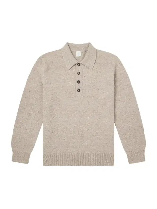 Wool Polo Sweater - Men Wool Polo Sweater - Men
