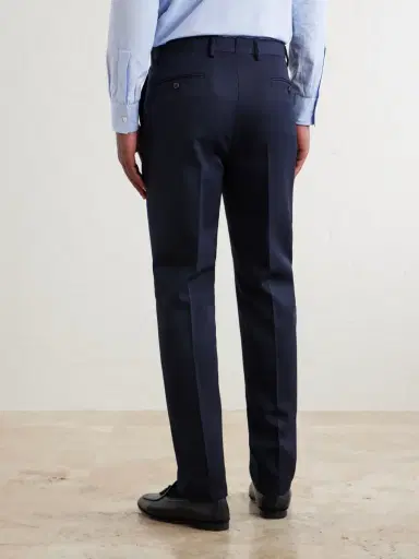 Caruso Straight-Leg Twill Suit Trousers - Men | Thumbnail 4 Caruso Straight-Leg Twill Suit Trousers - Men | Thumbnail 4