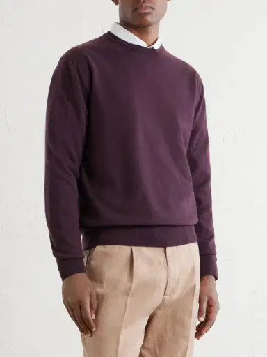 Canali Cashmere Sweater - Men | Thumbnail 3 Canali Cashmere Sweater - Men | Thumbnail 3