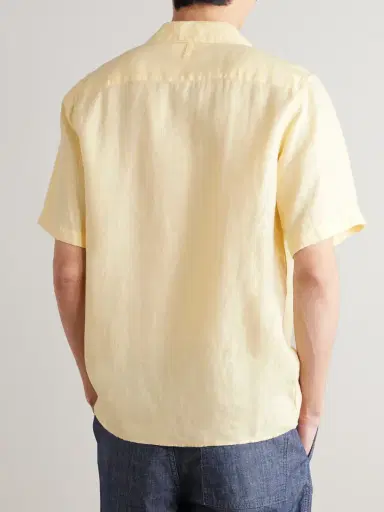 NN07 Julio 5708 Camp-Collar Linen Shirt - Men | Thumbnail 4 NN07 Julio 5708 Camp-Collar Linen Shirt - Men | Thumbnail 4