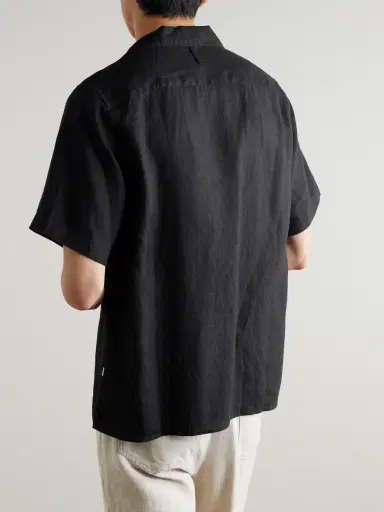 NN07 Julio 5708 Camp-Collar Linen Shirt - Men | Thumbnail 3 NN07 Julio 5708 Camp-Collar Linen Shirt - Men | Thumbnail 3