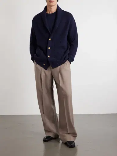 Valentino Garavani Straight-Leg Wool Suit Trousers - Men | Thumbnail 2 Valentino Garavani Straight-Leg Wool Suit Trousers - Men | Thumbnail 2
