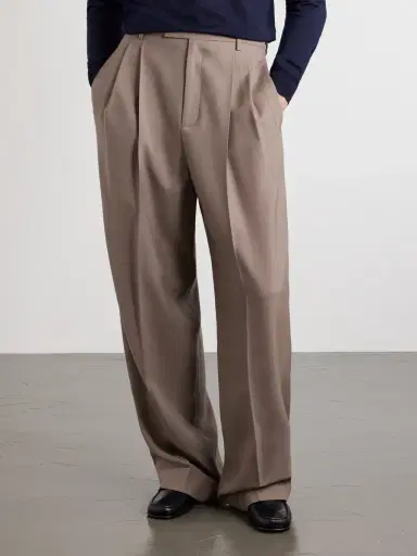 Valentino Garavani Straight-Leg Wool Suit Trousers - Men | Thumbnail 3 Valentino Garavani Straight-Leg Wool Suit Trousers - Men | Thumbnail 3