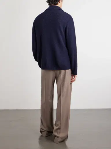 Valentino Garavani Straight-Leg Wool Suit Trousers - Men | Thumbnail 4 Valentino Garavani Straight-Leg Wool Suit Trousers - Men | Thumbnail 4