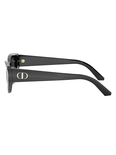 Dior Women's Glow B1I 53MM Oval Lenses - Black | Thumbnail 3 Dior Women's Glow B1I 53MM Oval Lenses - Black | Thumbnail 3