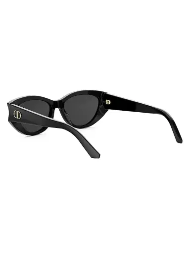 Dior Women's Glow B1I 53MM Oval Lenses - Black | Thumbnail 4 Dior Women's Glow B1I 53MM Oval Lenses - Black | Thumbnail 4