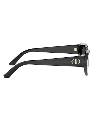 Dior Women's Glow B1I 53MM Oval Lenses - Black | Thumbnail 7 Dior Women's Glow B1I 53MM Oval Lenses - Black | Thumbnail 7