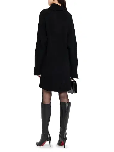 Favorite Daughter Women's The St. James Wool-Blend Turtleneck Minidress | Thumbnail 4 Favorite Daughter Women's The St. James Wool-Blend Turtleneck Minidress | Thumbnail 4