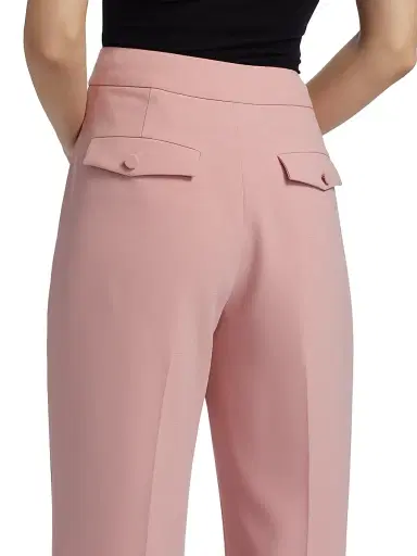 Elie Tahari Women's Tanner Stretch Straight-Leg Trousers - Light Dragon | Thumbnail 6 Elie Tahari Women's Tanner Stretch Straight-Leg Trousers - Light Dragon | Thumbnail 6