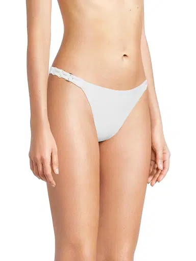 Ramy Brook Women's Elli Bikini Bottom - White | Thumbnail 4 Ramy Brook Women's Elli Bikini Bottom - White | Thumbnail 4