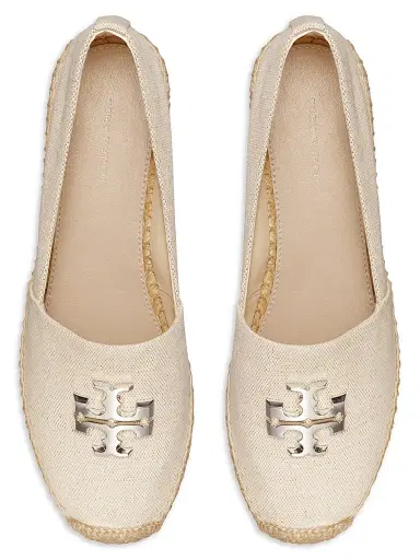 Tory Burch Women's Eleanor Canvas Espadrilles - New Cream - Size 9.5 | Thumbnail 3 Tory Burch Women's Eleanor Canvas Espadrilles - New Cream - Size 9.5 | Thumbnail 3