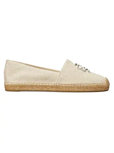 Tory Burch Women's Eleanor Canvas Espadrilles - New Cream - Size 9.5 | Thumbnail 1 Tory Burch Women's Eleanor Canvas Espadrilles - New Cream - Size 9.5 | Thumbnail 1