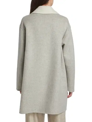 Kiton Women's Two-Tone Cashmere Jacket - Grey | Thumbnail 5 Kiton Women's Two-Tone Cashmere Jacket - Grey | Thumbnail 5