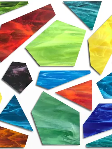 Karo Studios Fragments Glass Wall Sculpture | Thumbnail 3 Karo Studios Fragments Glass Wall Sculpture | Thumbnail 3