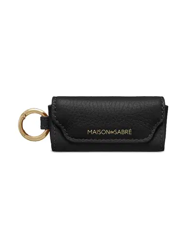 Maison de Sabre Women's Leather Lipstick Charm - Rouge Noir | Thumbnail 1 Maison de Sabre Women's Leather Lipstick Charm - Rouge Noir | Thumbnail 1