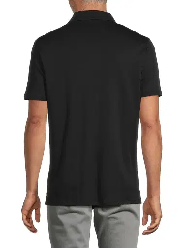 Robert Barakett Men's Georgia Polo Shirt - Black - Size XXL | Thumbnail 5 Robert Barakett Men's Georgia Polo Shirt - Black - Size XXL | Thumbnail 5