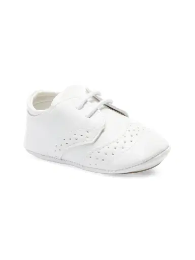 Moustache Baby Boy's Brogue Shoes - White 5 (Baby) | Thumbnail 2 Moustache Baby Boy's Brogue Shoes - White 5 (Baby) | Thumbnail 2