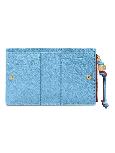 MAISON de SABRÉ Women's Leather Bifold Wallet - Plum Sky | Thumbnail 4 MAISON de SABRÉ Women's Leather Bifold Wallet - Plum Sky | Thumbnail 4