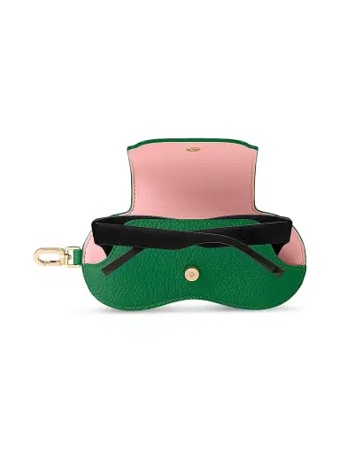 Maison de Sabre Women's Leather Sunglasses Sling Case - Emerald Lily | Thumbnail 7 Maison de Sabre Women's Leather Sunglasses Sling Case - Emerald Lily | Thumbnail 7