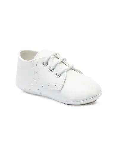 Moustache Baby Boy's Brogue Shoes - White 5 (Baby) | Thumbnail 2 Moustache Baby Boy's Brogue Shoes - White 5 (Baby) | Thumbnail 2