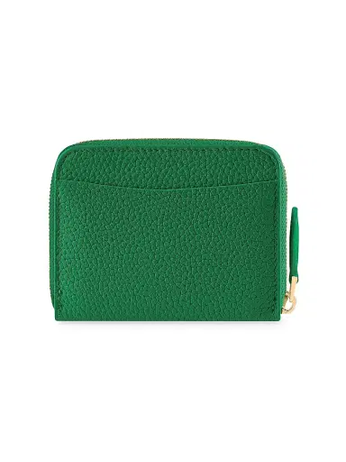 MAISON de SABRÉ Women's Leather Zipped Wallet - Emerald Green | Thumbnail 2 MAISON de SABRÉ Women's Leather Zipped Wallet - Emerald Green | Thumbnail 2