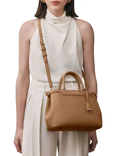 MAISON de SABRÉ Women's The Palais Top Handle Bag - Sandstone Brown | Thumbnail 3 MAISON de SABRÉ Women's The Palais Top Handle Bag - Sandstone Brown | Thumbnail 3