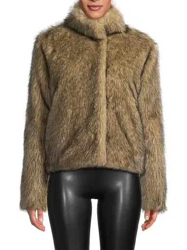 Et Ochs Women's Eugene Faux Fur Jacket | Thumbnail 3 Et Ochs Women's Eugene Faux Fur Jacket | Thumbnail 3