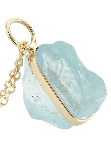 Jia Jia Women's 14K Yellow Gold & Birthstone Pendant Necklace - March | Thumbnail 4 Jia Jia Women's 14K Yellow Gold & Birthstone Pendant Necklace - March | Thumbnail 4