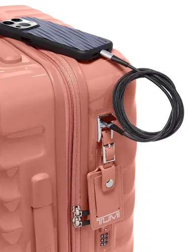 TUMI Men's 19 Degree 21.75" International Expandable Spinner Carry-On Suitcase - Pink Clay | Thumbnail 7 TUMI Men's 19 Degree 21.75" International Expandable Spinner Carry-On Suitcase - Pink Clay | Thumbnail 7