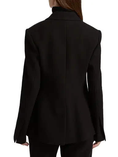 Proenza Schouler Women's Silva Scuba Single-Breasted Blazer | Thumbnail 5 Proenza Schouler Women's Silva Scuba Single-Breasted Blazer | Thumbnail 5