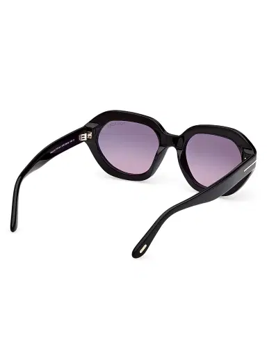TOM FORD Women's Meryl 53MM Oval Sunglasses - Black Purple | Thumbnail 6 TOM FORD Women's Meryl 53MM Oval Sunglasses - Black Purple | Thumbnail 6