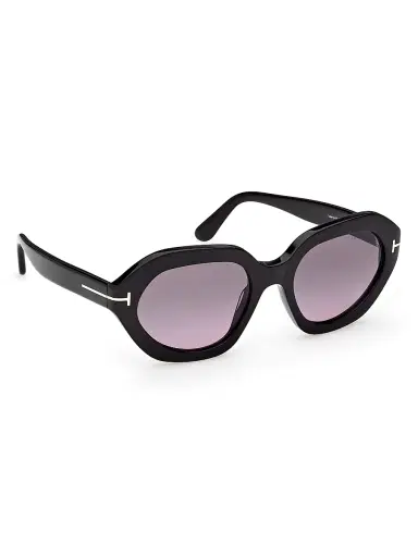 TOM FORD Women's Meryl 53MM Oval Sunglasses - Black Purple | Thumbnail 8 TOM FORD Women's Meryl 53MM Oval Sunglasses - Black Purple | Thumbnail 8