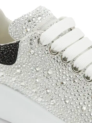 Alexander McQueen Women's Crystal Overiszed Glitter Embellished Chunky Sneakers | Thumbnail 6 Alexander McQueen Women's Crystal Overiszed Glitter Embellished Chunky Sneakers | Thumbnail 6