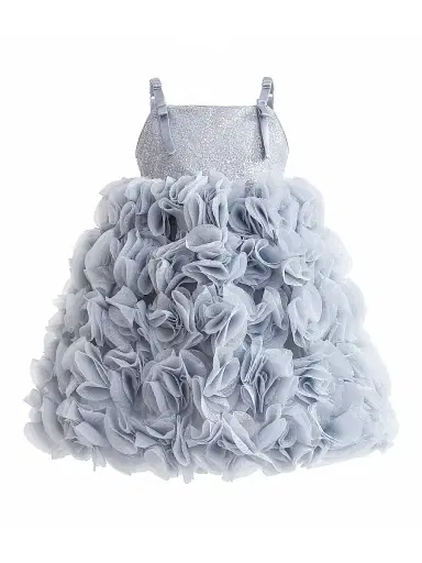 Tulleen Little Girl's & Girl's Arabella Dress - Blue | Thumbnail 1 Tulleen Little Girl's & Girl's Arabella Dress - Blue | Thumbnail 1