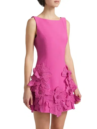 Elliatt Women's Janelle Floral Appliqué Minidress | Thumbnail 4 Elliatt Women's Janelle Floral Appliqué Minidress | Thumbnail 4