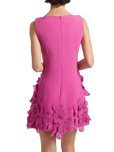Elliatt Women's Janelle Floral Appliqué Minidress | Thumbnail 5 Elliatt Women's Janelle Floral Appliqué Minidress | Thumbnail 5