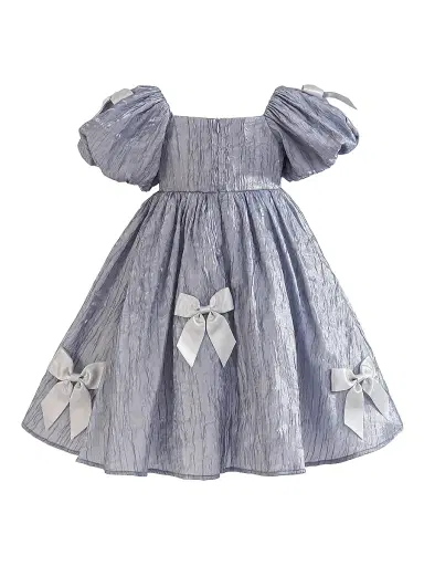 Tulleen Little Girl's & Girl's Clarissa Dress - Blue | Thumbnail 2 Tulleen Little Girl's & Girl's Clarissa Dress - Blue | Thumbnail 2