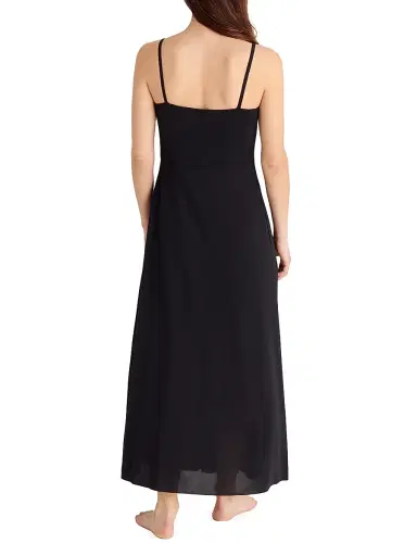 ERES Women's Mila Stretch-Jersey Maxi Dress - Noir | Thumbnail 4 ERES Women's Mila Stretch-Jersey Maxi Dress - Noir | Thumbnail 4