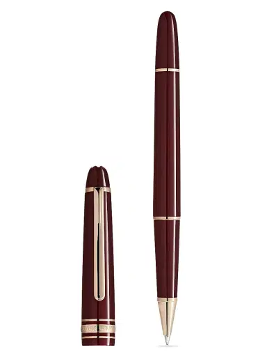 Montblanc Meisterstück Burgundy Red Classique Rollerball Pen | Thumbnail 2 Montblanc Meisterstück Burgundy Red Classique Rollerball Pen | Thumbnail 2