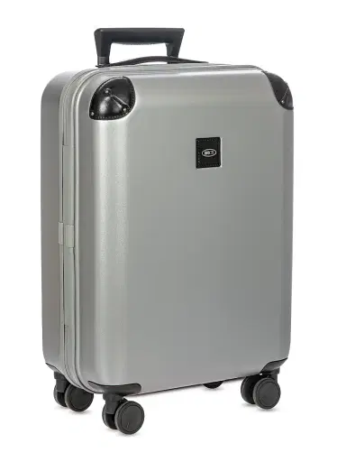 Bric's Men's Amalfi 21" Carry-On Spinner Suitcase - Silver Black | Thumbnail 3 Bric's Men's Amalfi 21" Carry-On Spinner Suitcase - Silver Black | Thumbnail 3