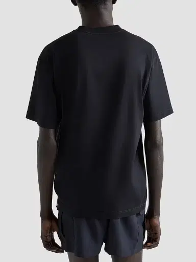 Prada Men's Cotton T-Shirt - Black | Thumbnail 4 Prada Men's Cotton T-Shirt - Black | Thumbnail 4