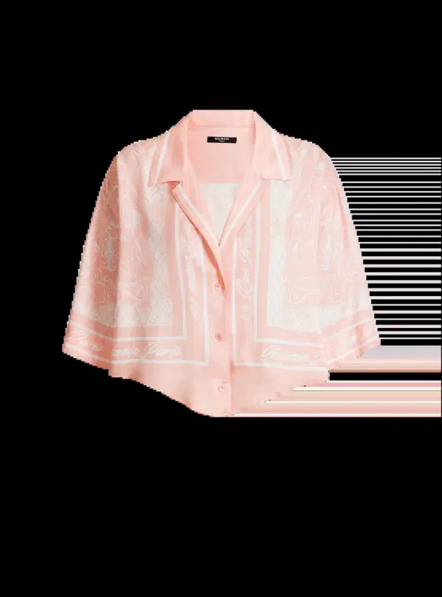 Printed Foulard pyjama shirt Printed Foulard pyjama shirt