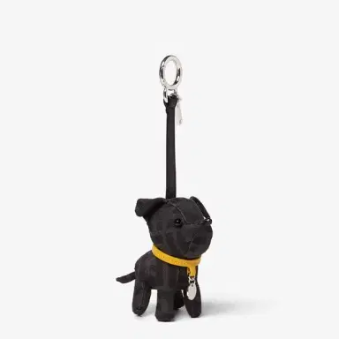 Fendi Bag charm made of black FF jacquard | Thumbnail 2 Fendi Bag charm made of black FF jacquard | Thumbnail 2